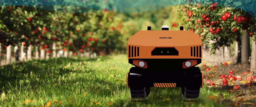 Autonomous orchard robots for spraying